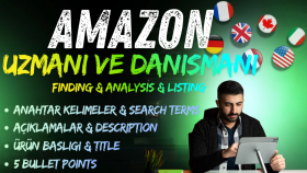 Amazon'da kaliteli fark yaratacak ürün listeleme yapabilirim