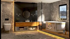 Özel Banyo Tasarım Çalışması