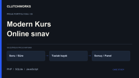 Modern Kurs | Online Sınav Uygulaması