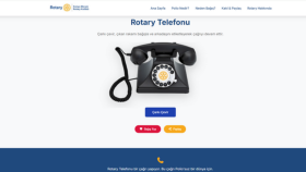 Rotary Telefonu — Çark ile Bağış Kampanyası