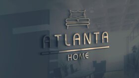 ATLANTA HOME Logo & Kartvizit Tasarımı 