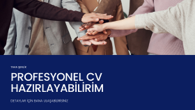 sizin için etkili ve ilgi çekici CV hazırlarım