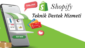 shopifyda teknik destek sunarım