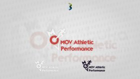 Mov Athletic Performance Logotayp Tasarımı