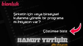 işlerinizi kolaylaştıracak masaüstü programlar yapabilirim