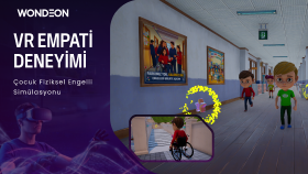  VR Çocuk Fiziksel Engel Simülasyonu