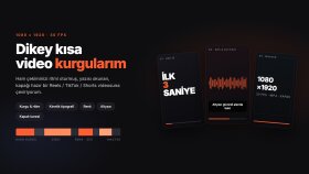 Reels, TikTok ve Shorts için dikey kısa video kurgularım