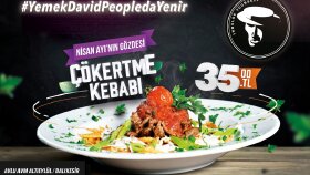 David People ilan ve billboard tasarımı