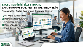 karmaşık verilerinizi ve excel tablolarınızı düzenlerim