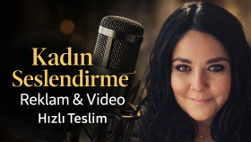 profesyonel kadın sesiyle seslendirme yaparım