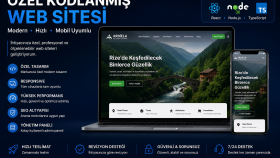 işletmenize özel profesyonel web sitesi geliştiririm