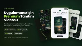 uygulama tanıtım videosu hazırlayabilirim
