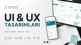 sizin için modern UI ve UX arayüz tasarımı yapabilirim