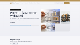 İç Mimarlık Ofisleri İçin Modern Vitrin