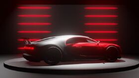 Bugatti Chiron Tanıtım Animasyonu