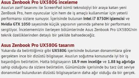 ShiftDelete.Net'te yayınlanan Zenbook Pro inceleme