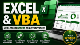 profesyonel Excel veri analizi ve dinamik dashboard yaparım