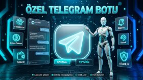 grubunuz için özel profesyonel Telegram botu yaparım