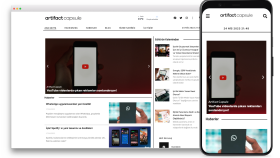 Artifact Capsule Blog Sitesi Tasarımı