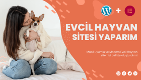 Evcil hayvan sitesi yapabilirim