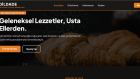 PASTANE İŞLETMEMİZE KURULAN HTML İL KODLANAN ÖRNEK SİTEMİZ