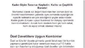 Ben sizler için web site veya bloglarınıza özgün metinler yazabilirim