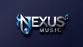 Nexus Müzik – Dinamik ve Enerjik Logo Tasarımı