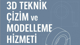 3d teknik çizim ve modelleme hizmeti sunuyorum