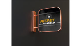  Nispet Ocakbaşı Tabela Tasarımı