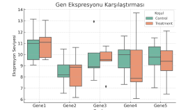 Gen Ekspresyonu Boxplot Grafiği