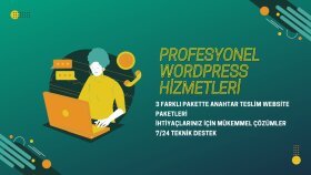 projeleriniz için profesyonel hizmetler sunarım