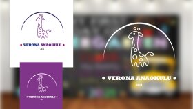 Verona Anaokulu Logo Çalışması