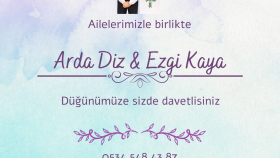 DAVETİYE TASARIMLARI
