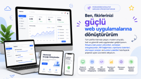 fikirlerinizi güçlü web uygulamalarına dönüştürürüm