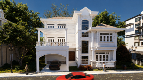 3D Dış Mekan Modellemesi ve Render
