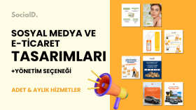 markanız için profesyonel tasarım hizmeti sunarım