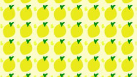 Vektörel Limon Desen Tasarımı