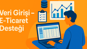 e-posta, veri girişi ve e-ticaret hizmeti sunuyorum