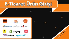 sizin için E-ticaret sitelerine ürün girişi yapabilirim