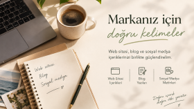 web sitesi, blog ve sosyal medya için içerik üretebilirim