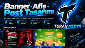 profesyonel banner afiş tasarımları yaparım
