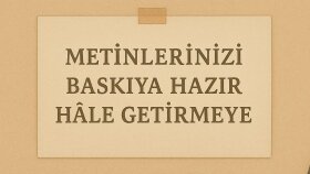 Yazının Gücüne Güç Katıyorum 