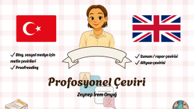 Türkçe – İngilizce Çeviri | Proofreading 