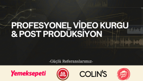 profesyonel video kurgu, montaj ve animasyon yaparım