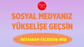 sizin için sosyal medya tasarımlarınızı yapabilirim