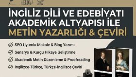 akademik birikimimle yaratıcı metinlerinizi kaleme alırım