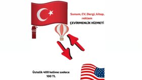 profesyonel pazar araştırması ve çeviri hizmeti veriyorum