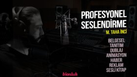 profesyonel belgesel, reklam ve film seslendiriyorum