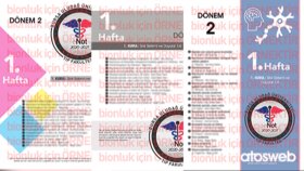 Uludağ Üni. Tıp Fakültesi e-Not ekibi için kapak syf.