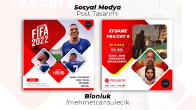 Sosyal Medya tasarımları ile çalışmalarım